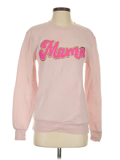 Pre-owned Alternative Earth Sweatshirt In Pink