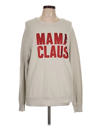 Pre-owned Alternative Earth Sweatshirt In Tan