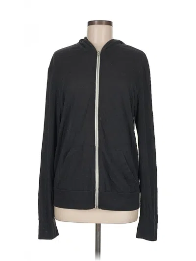 Pre-owned Alternative Earth Zip Up Hoodie In Black