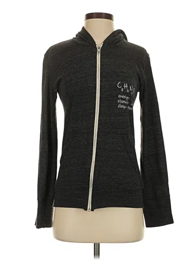 Pre-owned Alternative Earth Zip Up Hoodie In Gray