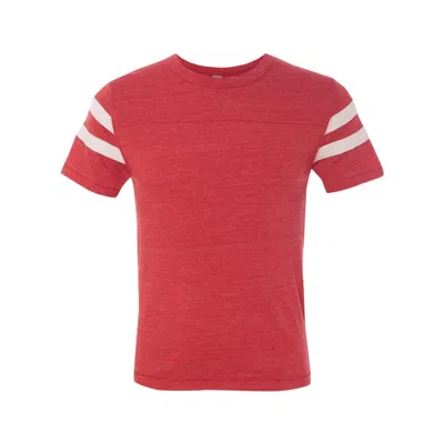 Alternative Eco-jersey Football Tee In Red
