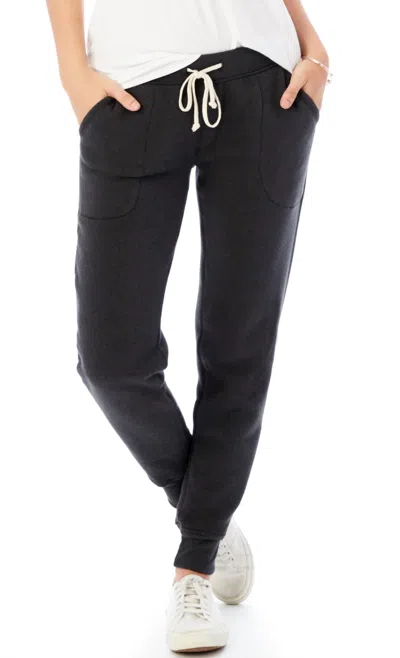 Alternative Fleece Jogger Pant In Eco Black In Blue