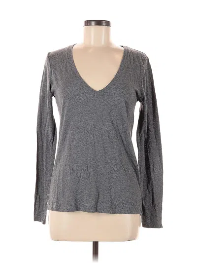 Pre-owned Alternative Long Sleeve T-shirt In Gray