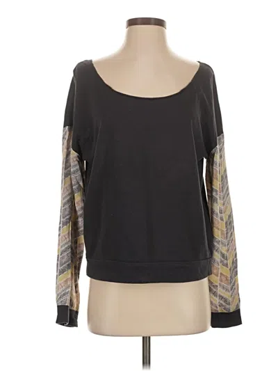 Pre-owned Alternative Long Sleeve T-shirt In Black