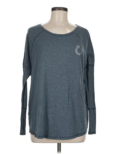 Pre-owned Alternative Long Sleeve T-shirt In Gray