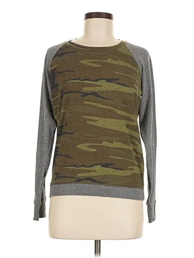 Pre-owned Alternative Long Sleeve T-shirt In Gray