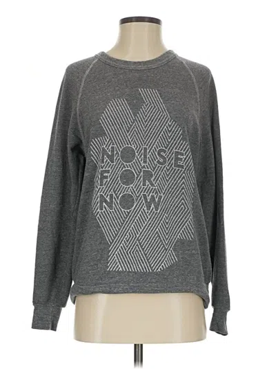 Pre-owned Alternative Long Sleeve T-shirt In Gray