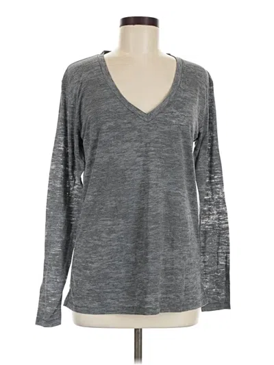 Pre-owned Alternative Long Sleeve T-shirt In Gray
