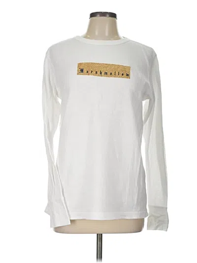 Pre-owned Alternative Long Sleeve T-shirt In White