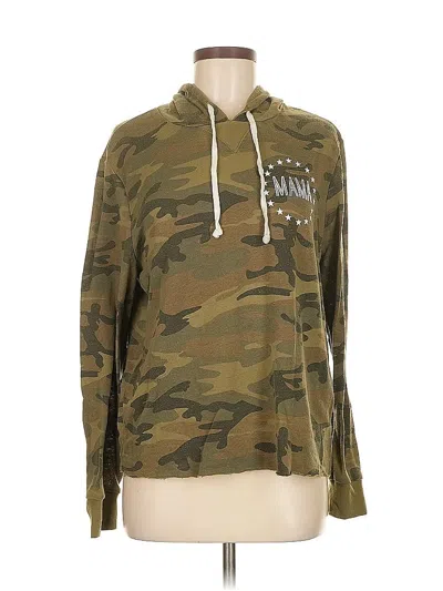 Pre-owned Alternative Pullover Hoodie In Green