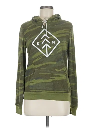 Pre-owned Alternative Pullover Hoodie In Green