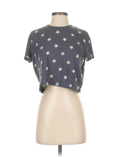 Pre-owned Alternative Short Sleeve T-shirt In Gray