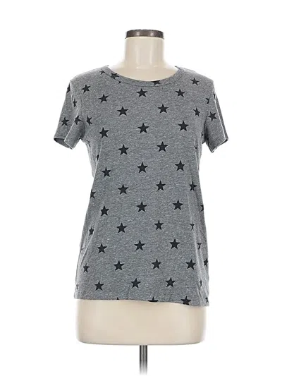 Pre-owned Alternative Short Sleeve T-shirt In Gray