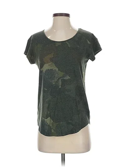 Pre-owned Alternative Short Sleeve T-shirt In Green