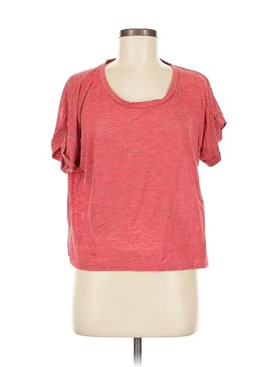 Pre-owned Alternative Short Sleeve T-shirt In Red