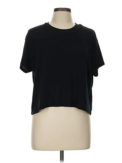 Pre-owned Alternative Short Sleeve T-shirt In Black