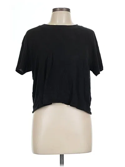 Pre-owned Alternative Short Sleeve T-shirt In Black