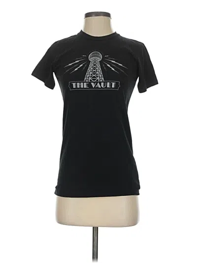 Pre-owned Alternative Short Sleeve T-shirt In Black