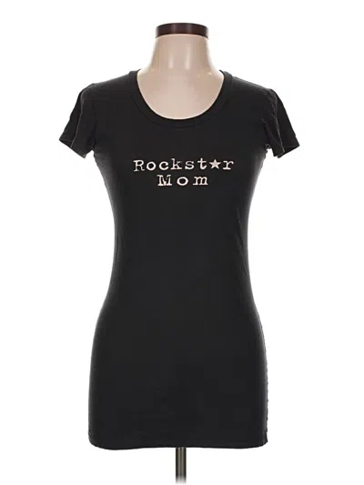Pre-owned Alternative Short Sleeve T-shirt In Black