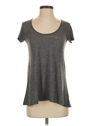 Pre-owned Alternative Short Sleeve T-shirt In Gray