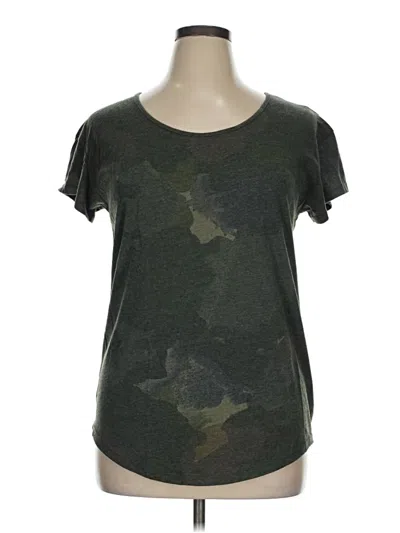 Pre-owned Alternative Short Sleeve T-shirt In Green