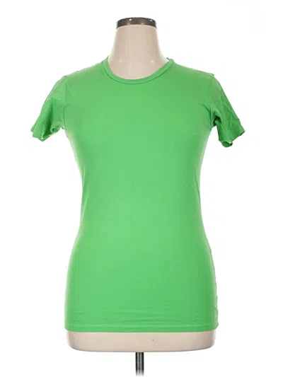 Pre-owned Alternative Short Sleeve T-shirt In Green