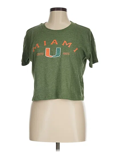 Pre-owned Alternative Short Sleeve T-shirt In Green