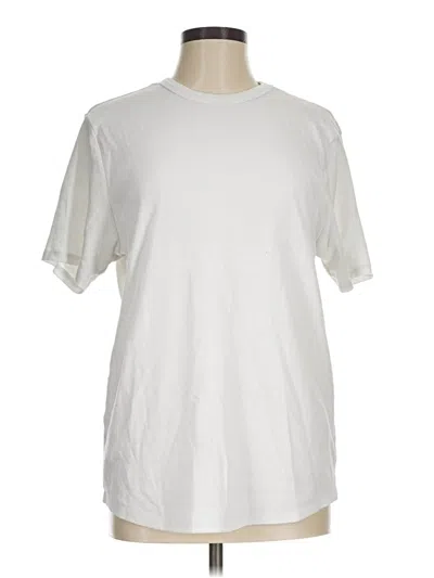Pre-owned Alternative Short Sleeve T-shirt In Ivory