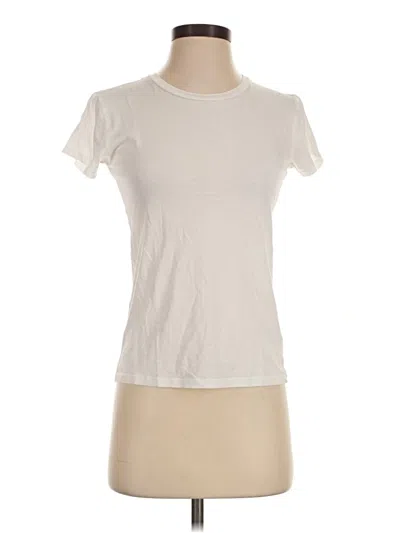 Pre-owned Alternative Short Sleeve T-shirt In Ivory