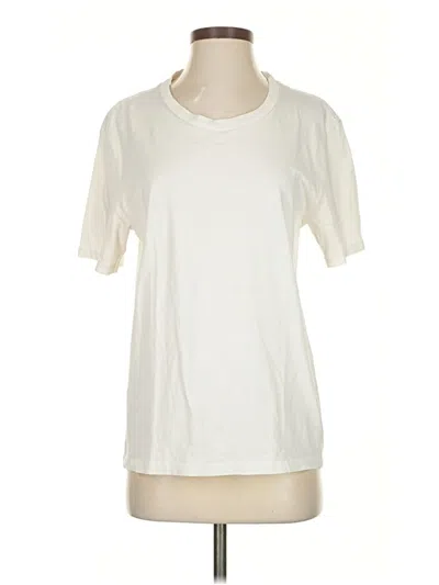 Pre-owned Alternative Short Sleeve T-shirt In White