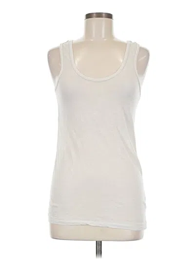Pre-owned Alternative Sleeveless Top Ivory Scoop Neck Tops