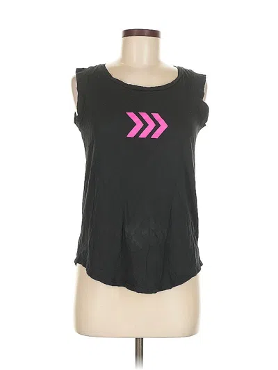 Pre-owned Alternative Sleeveless T-shirt In Black