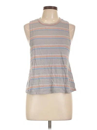 Pre-owned Alternative Sleeveless T-shirt In Gray