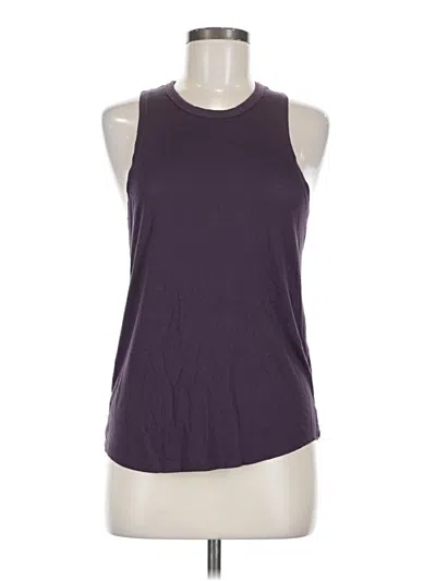 Pre-owned Alternative Sleeveless T-shirt In Purple