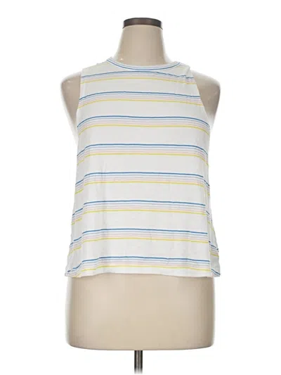 Pre-owned Alternative Sleeveless T-shirt In Yellow