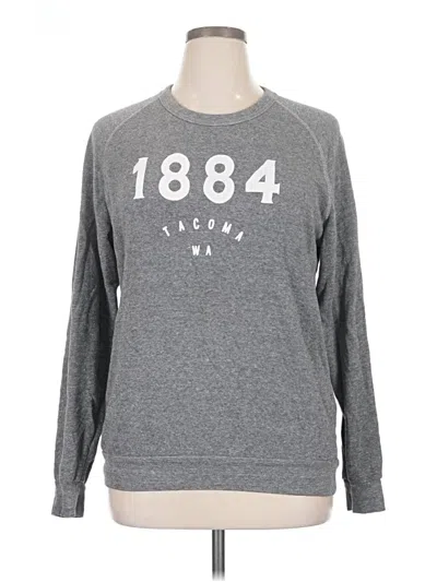 Pre-owned Alternative Sweatshirt In Gray