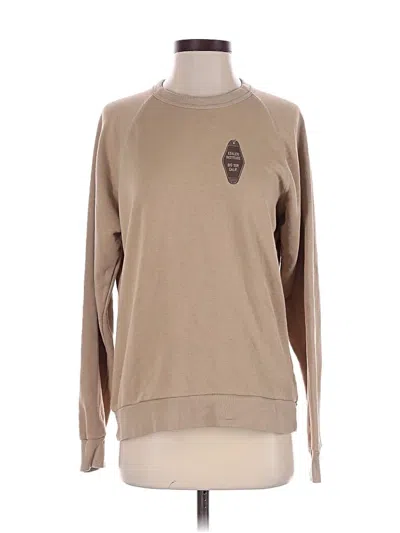 Pre-owned Alternative Sweatshirt In Tan