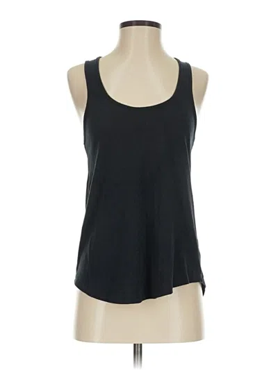 Pre-owned Alternative Tank Top Black Halter Neckline Tops