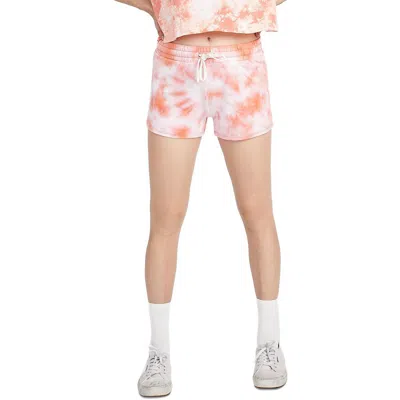 Alternative Womens Tie Dye Cozy Shorts In Multi
