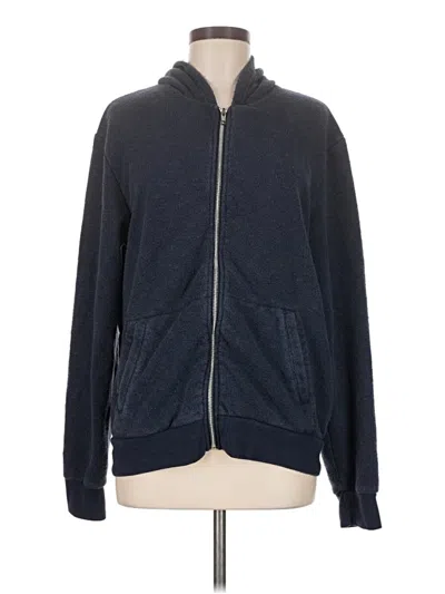 Pre-owned Alternative Zip Up Hoodie In Blue