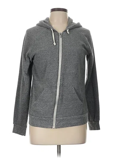 Pre-owned Alternative Zip Up Hoodie In Gray
