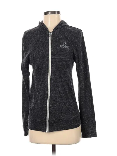 Pre-owned Alternative Zip Up Hoodie In Gray