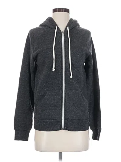 Pre-owned Alternative Zip Up Hoodie In Gray