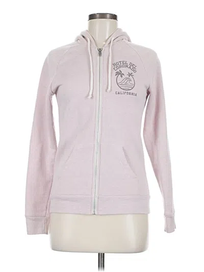 Pre-owned Alternative Zip Up Hoodie In Pink