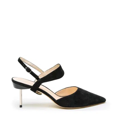 Alterre Women's Black Suede Elsie Stiletto