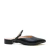 Alterre Women's Black Twiggy Point Slide In Black