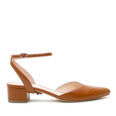 Alterre Women's Brown Cognac Marilyn Slide
