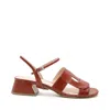 Alterre Women's Brown Snake Amal Loop Sandal In Brown