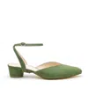 ALTERRE WOMEN'S GREEN MOSS V SLIDE + MARILYN STRAP