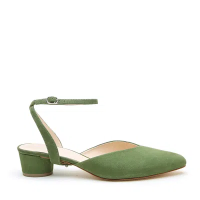 Alterre Women's Green Moss V Slide + Marilyn Strap